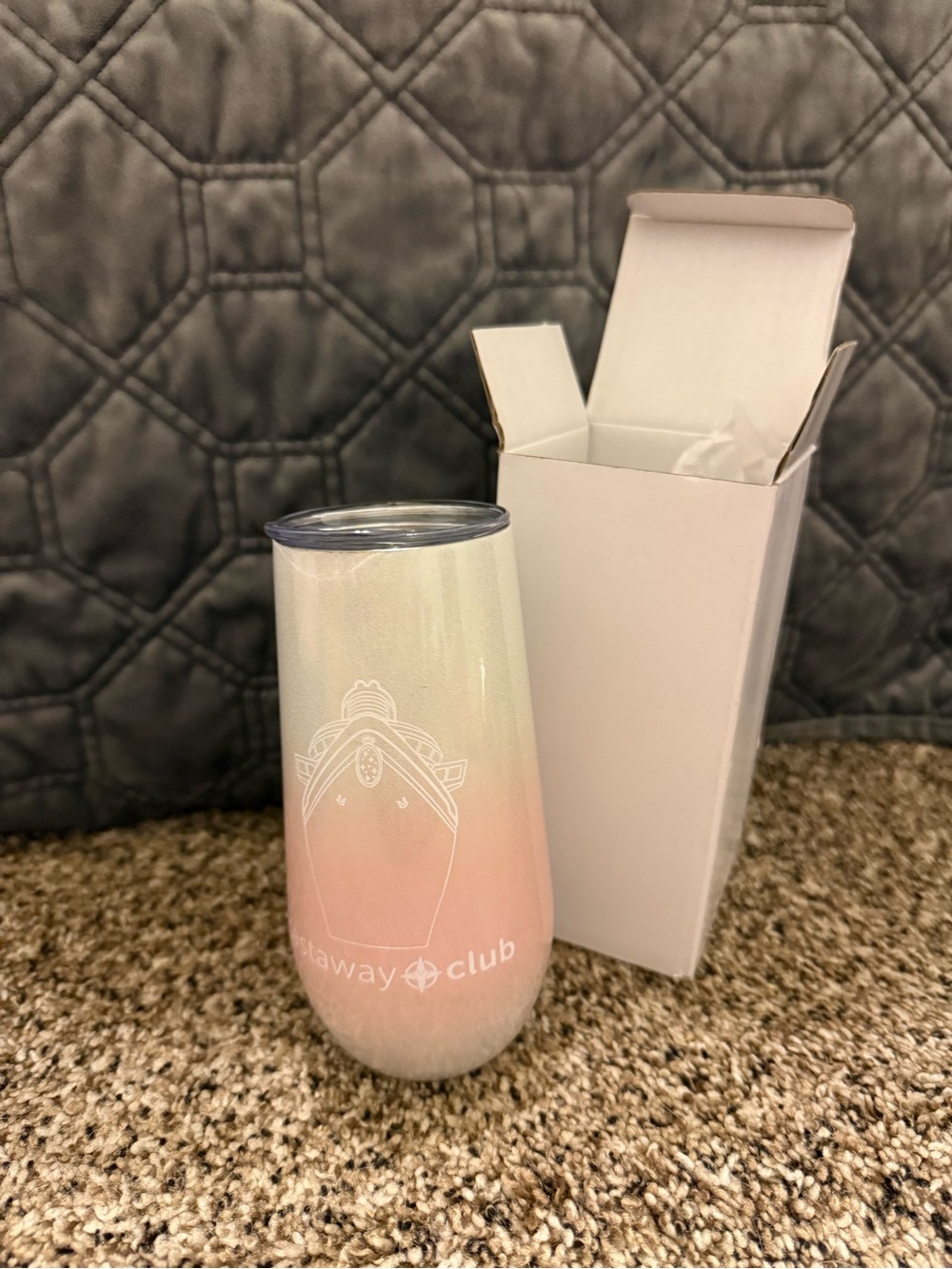 Disney Castaway Pink Ombre Stainless Steel Tumbler